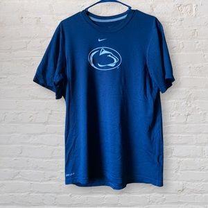 Nike Dri-Fit Penn State Logo T-Shirt Medium